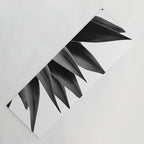 Agave fringe - noir Yoga Mat Gallery Image 1