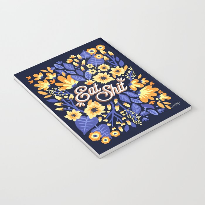 Eat Shit - Yellow & Slate Notebook Gallery Image 3