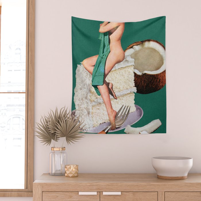 Vanilla Wall Tapestry Gallery Image 2