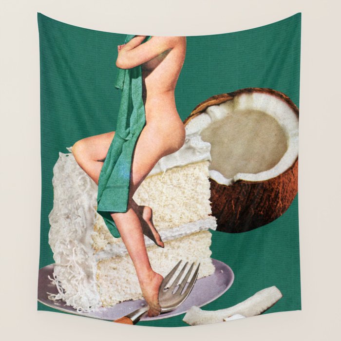 Vanilla Wall Tapestry Gallery Image 1