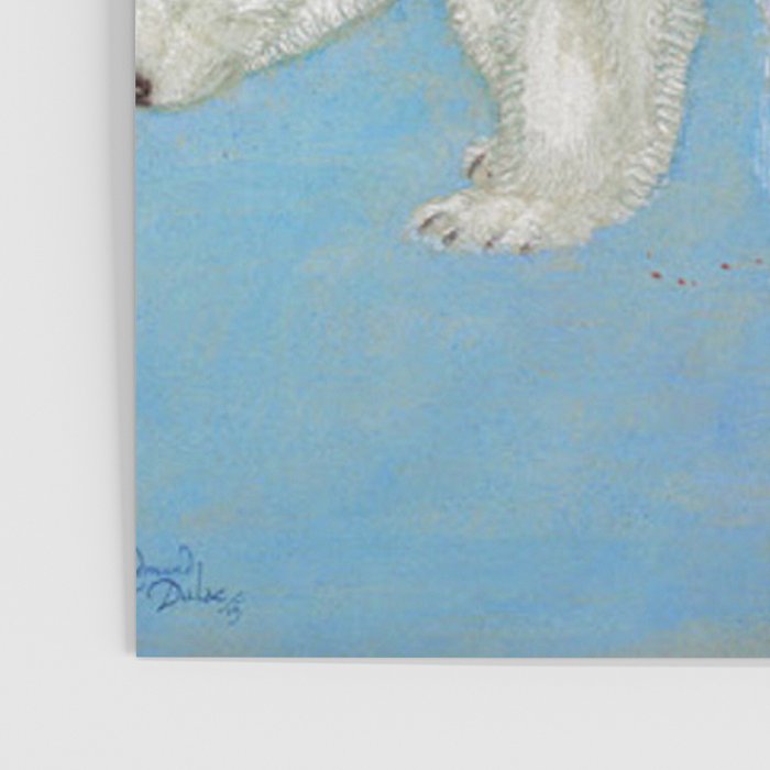 The Bride and the Polar Bears, The Ice Maiden fairy tale portrait painting by Edmund Dulac   Poster Gallery Image 3
