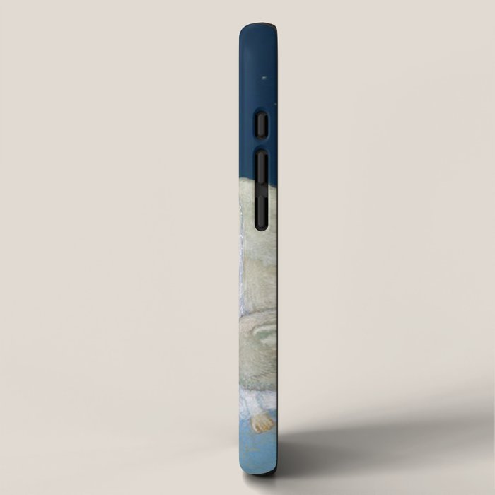 The Bride and the Polar Bears, The Ice Maiden fairy tale portrait painting by Edmund Dulac   iPhone Case Gallery Image 2