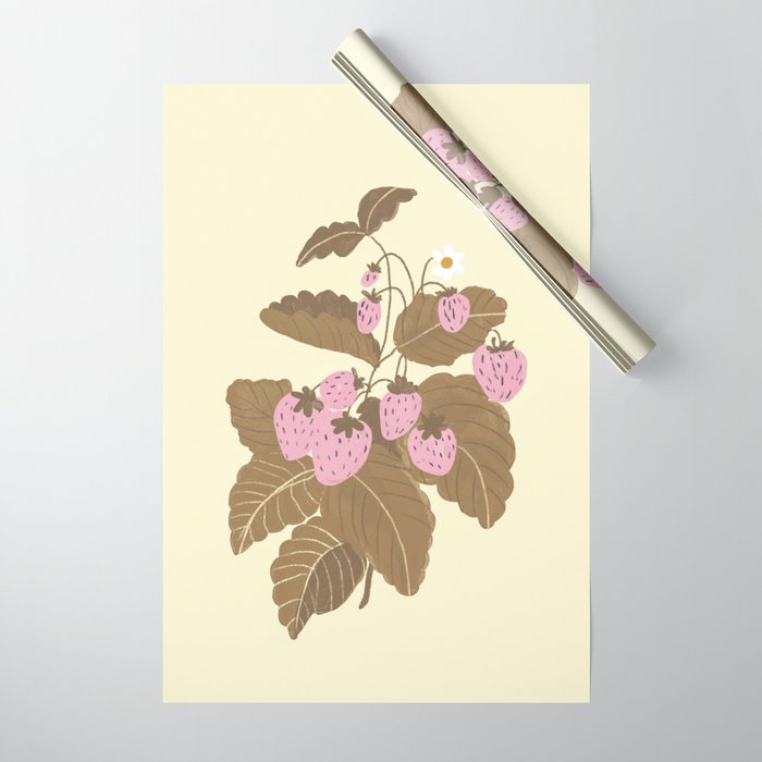 Strawberries #2 Wrapping Paper Gallery Image 1