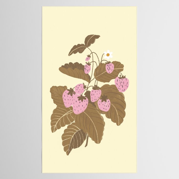 Strawberries #2 Tablecloth Gallery Image 2