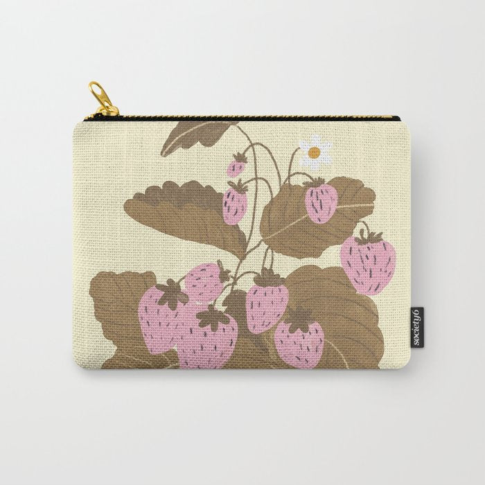 Strawberries #2 Carry All Pouch Gallery Image 1