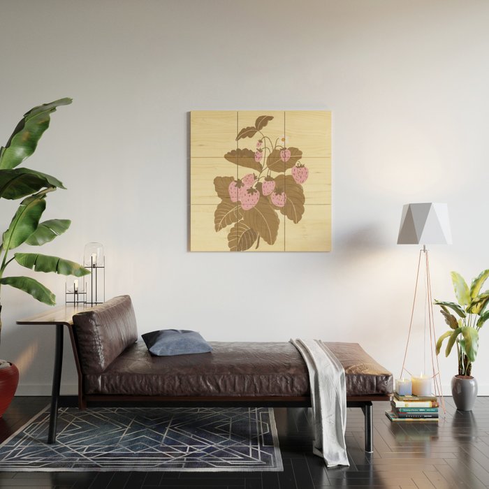 Strawberries #2 Wood Wall Art Gallery Image 2