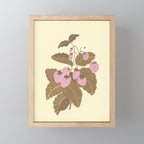 Strawberries #2 Mini Art Print Gallery Image 1