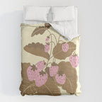 Strawberries #2 Duvet Cover Gallery Image 6