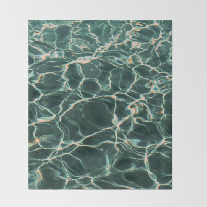 Natatorium #4 Throw Blanket Gallery Image 2