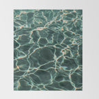 Natatorium #4 Throw Blanket Gallery Image 2
