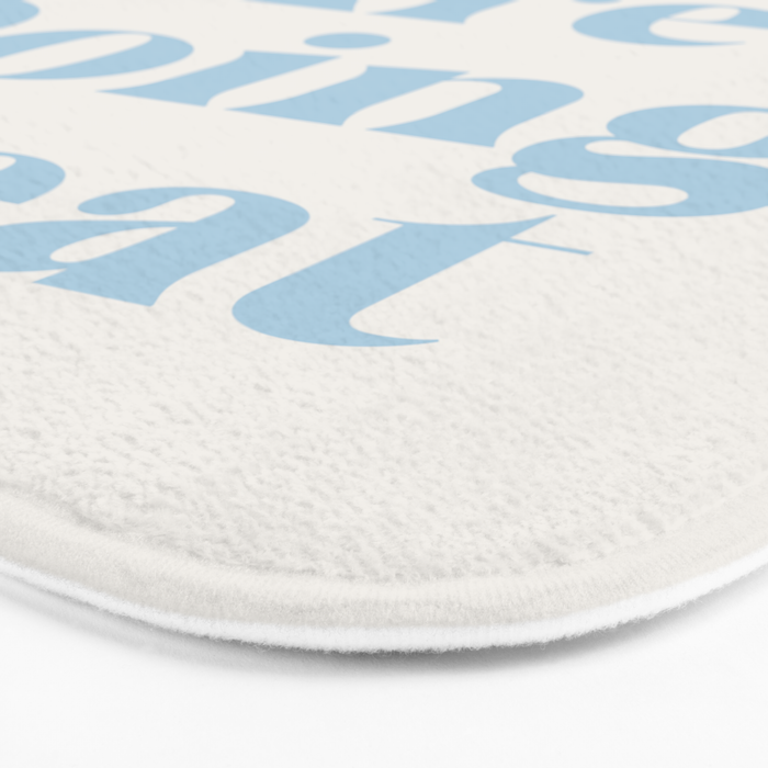 You Are Doing Great Baby Blue Bath Mat Gallery Image 3
