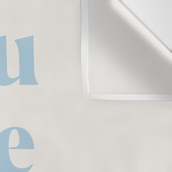 You Are Doing Great Baby Blue Wall Tapestry Gallery Image 3