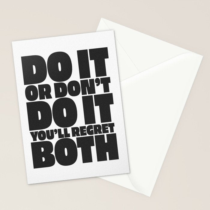 DO IT #2 Stationery Card Gallery Image 2