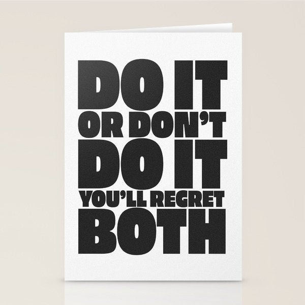 DO IT #2 Stationery Card Gallery Image 2