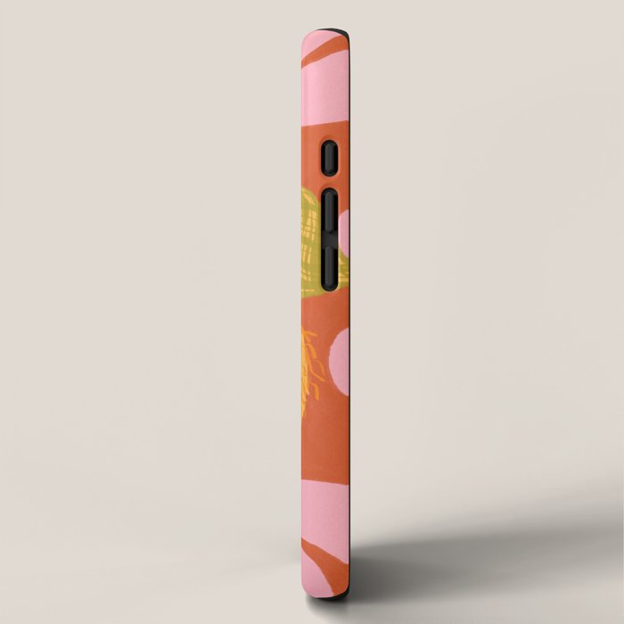 Retro Fashion Dogs with Sunglasses - Pink iPhone Case Gallery Image 2