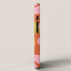 Retro Fashion Dogs with Sunglasses - Pink iPhone Case Gallery Image 2