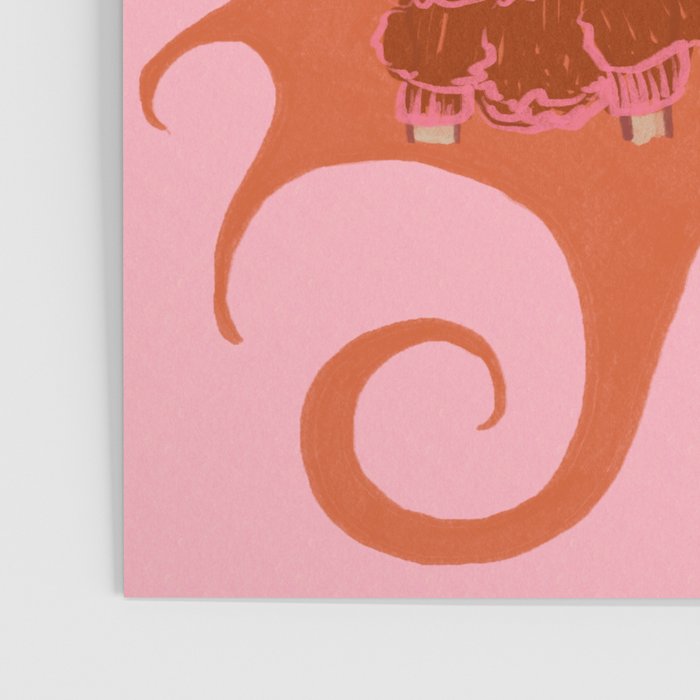 Retro Fashion Dogs with Sunglasses - Pink Poster Gallery Image 3