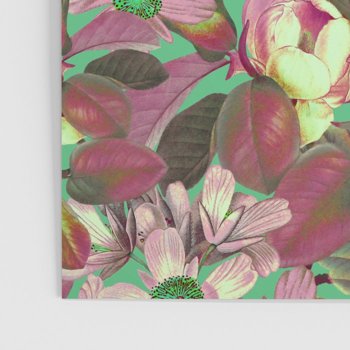 Multicolor Modern Floral Garden Poster Gallery Image 3
