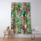 Multicolor Modern Floral Garden Window Curtain Gallery Image 5