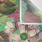 Multicolor Modern Floral Garden Wall Tapestry Gallery Image 3