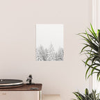Snowy Evergreen Forest Poster Gallery Image 2