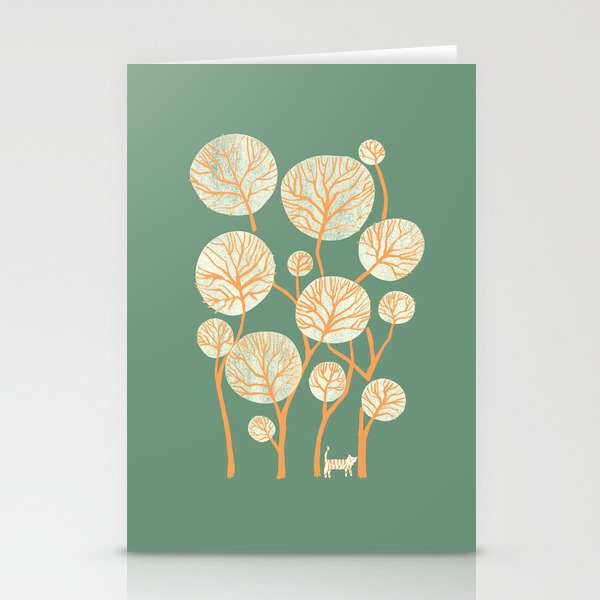 Deep in the jungle, the tiger roams Stationery Card Gallery Image 2