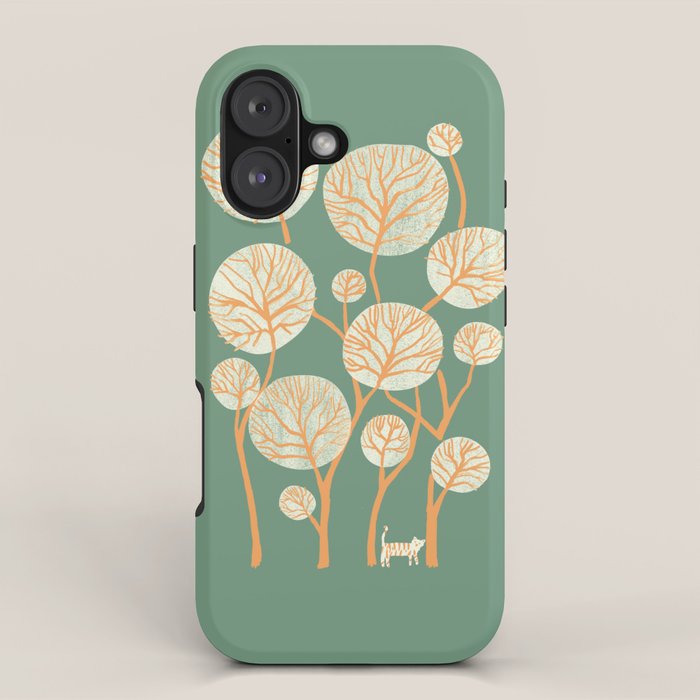 Deep in the jungle, the tiger roams iPhone Case Gallery Image 1