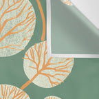 Deep in the jungle, the tiger roams Wall Tapestry Gallery Image 3