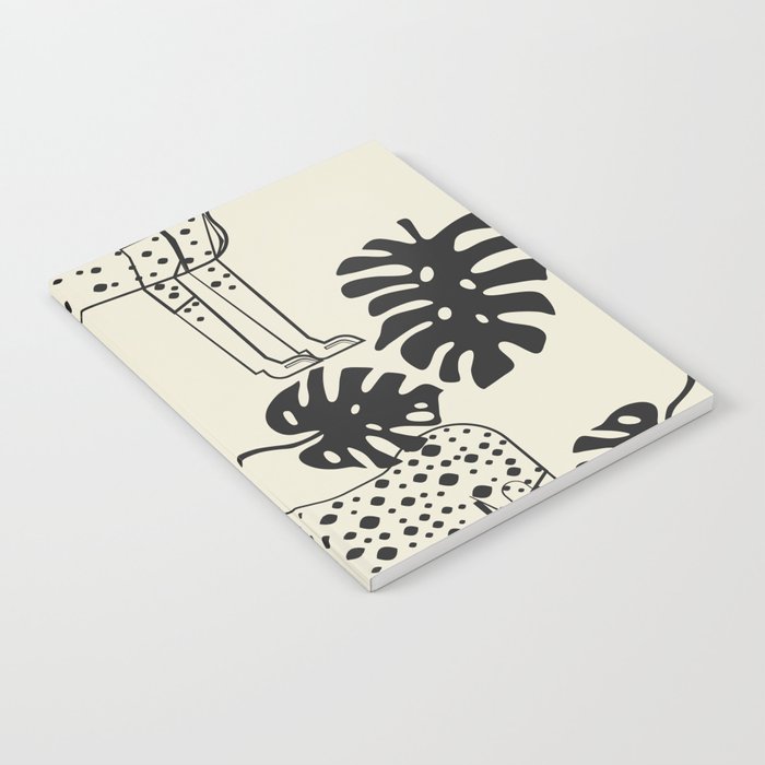 Cheetahs Monstera 4 Notebook Gallery Image 1