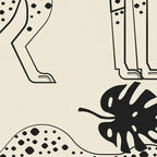 Cheetahs Monstera 4 Coffee Mug Gallery Image 2