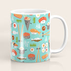 Happy Sushi Coffee Mug Gallery Image 1