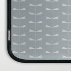 Dragonfly Pattern IX Soft Blue Laptop Sleeve Gallery Image 3