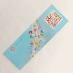 Anna Maria Island Map Yoga Mat Gallery Image 1