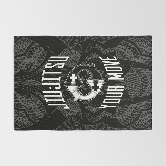Brazilian Jiu-jitsu Chess Kings Rug Gallery Image 2
