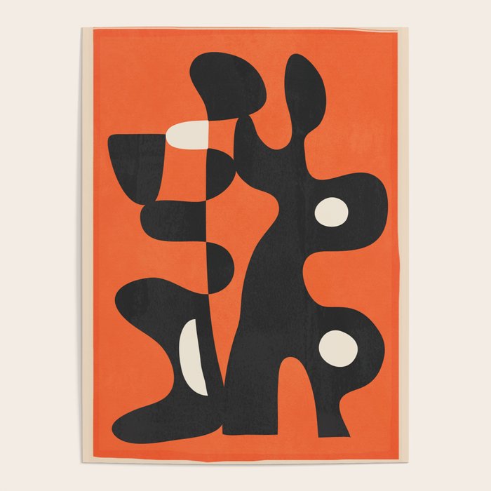 Modern Abstract Art Motion 2 Poster Gallery Image 1