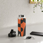 Modern Abstract Art Motion 2 Water Bottle Gallery Image 4
