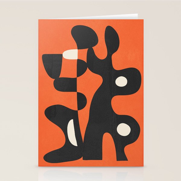 Modern Abstract Art Motion 2 Stationery Card Gallery Image 2