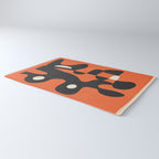Modern Abstract Art Motion 2 Rug Gallery Image 3