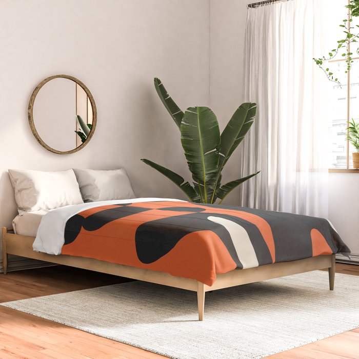 Modern Abstract Art Motion 2 Comforter Gallery Image 2