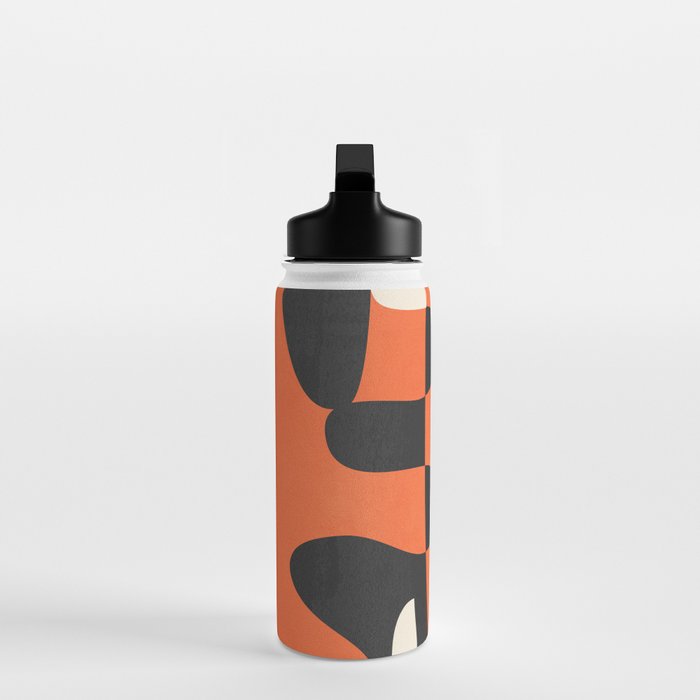 Modern Abstract Art Motion 2 Water Bottle Gallery Image 3