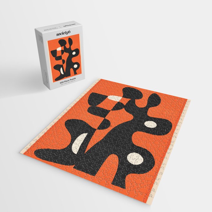 Modern Abstract Art Motion 2 Jigsaw Puzzle Gallery Image 2