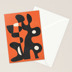 Modern Abstract Art Motion 2 Stationery Card Gallery Image 2