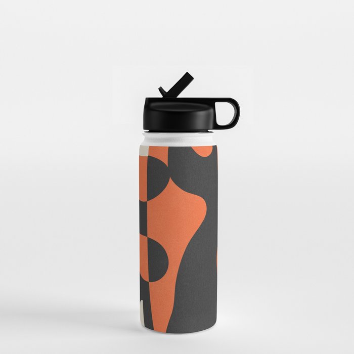 Modern Abstract Art Motion 2 Water Bottle Gallery Image 1