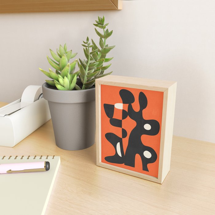 Modern Abstract Art Motion 2 Mini Art Print Gallery Image 2