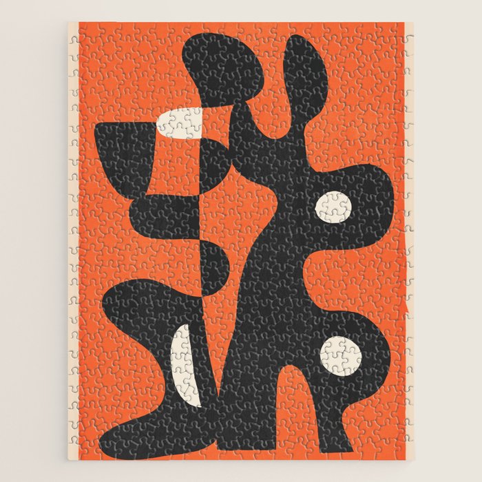 Modern Abstract Art Motion 2 Jigsaw Puzzle Gallery Image 1