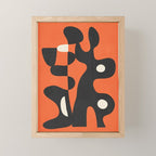 Modern Abstract Art Motion 2 Mini Art Print Gallery Image 1