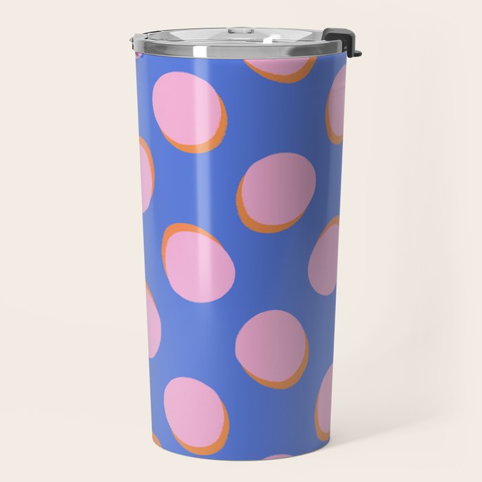 Abstract Dots Travel Mug Gallery Image 2