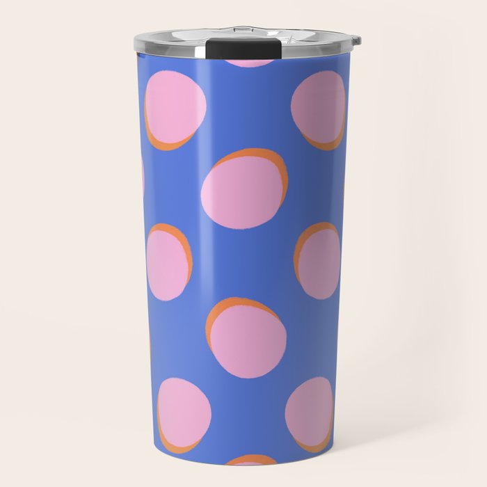 Abstract Dots Travel Mug Gallery Image 1