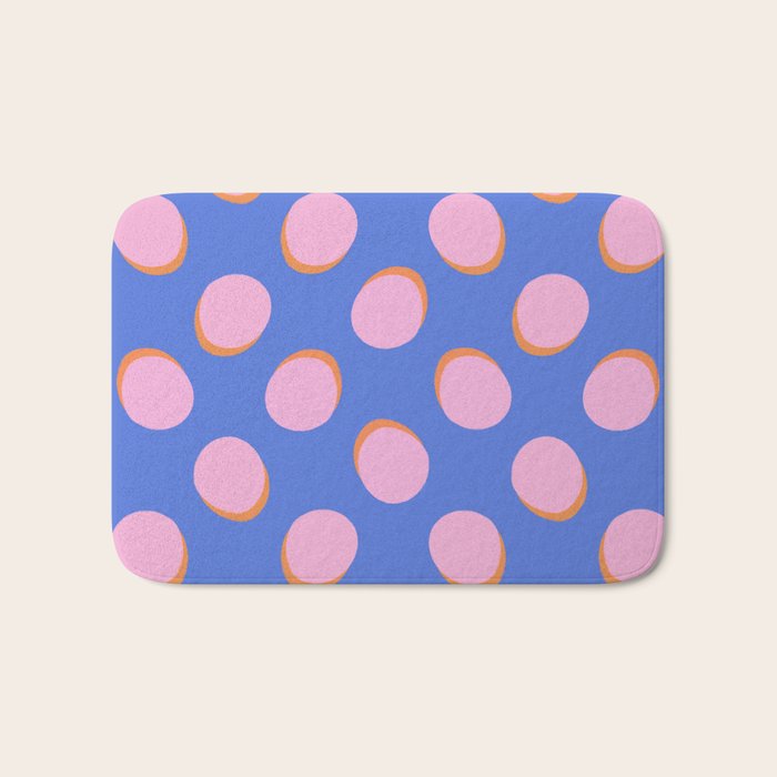 Abstract Dots Bath Mat Gallery Image 1
