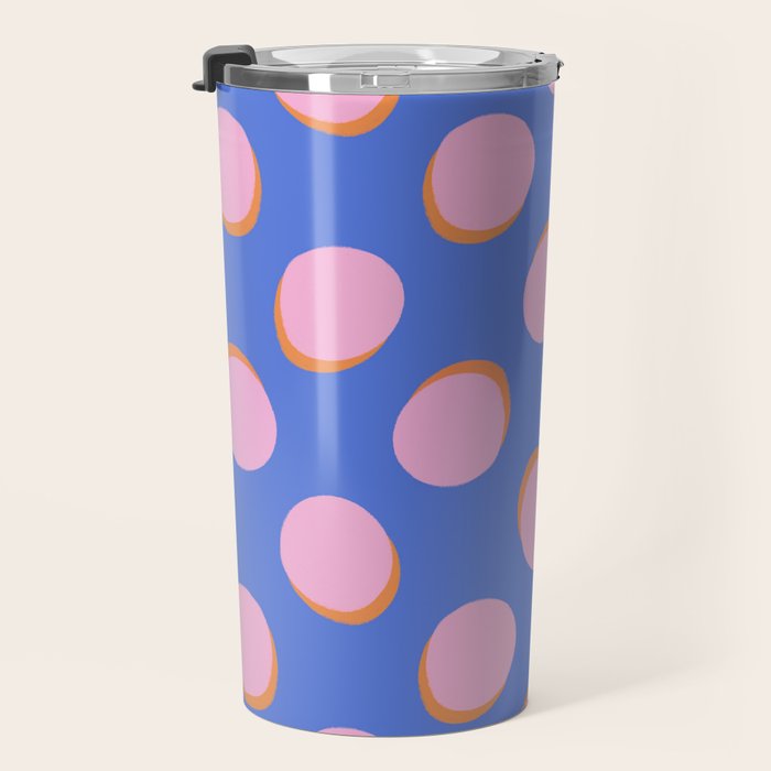 Abstract Dots Travel Mug Gallery Image 3